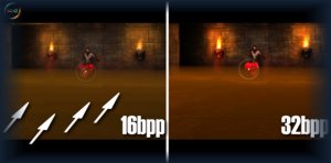 Q3A 16bpp-32bpp Direct Comparison